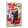 Wallity CAM-6014 Pintura Decorativa de Vidrio Templado Multicolor 46 x 72 cm